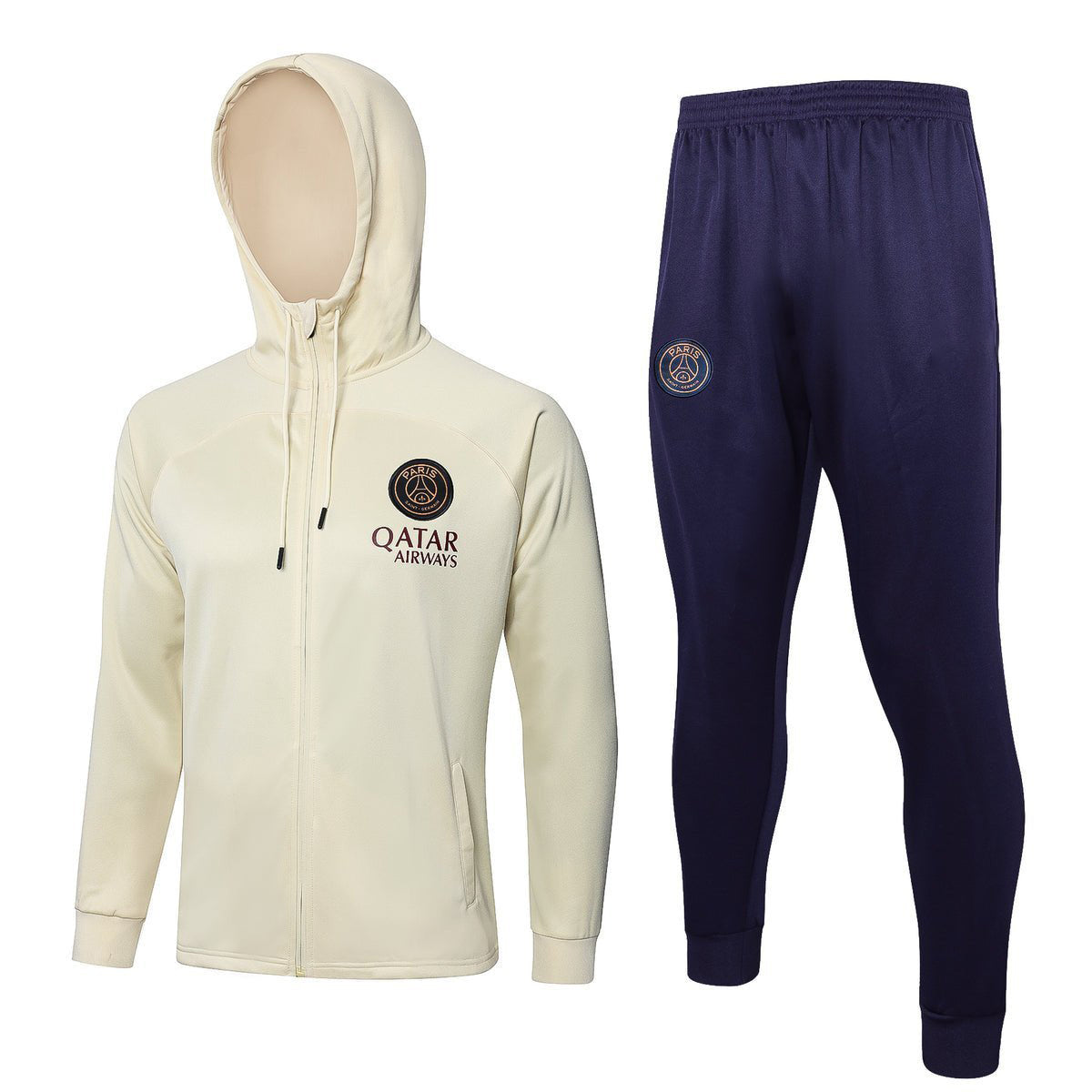 Strikers Club™ PSG Blue Dark Blue Premium Football Tracksuit