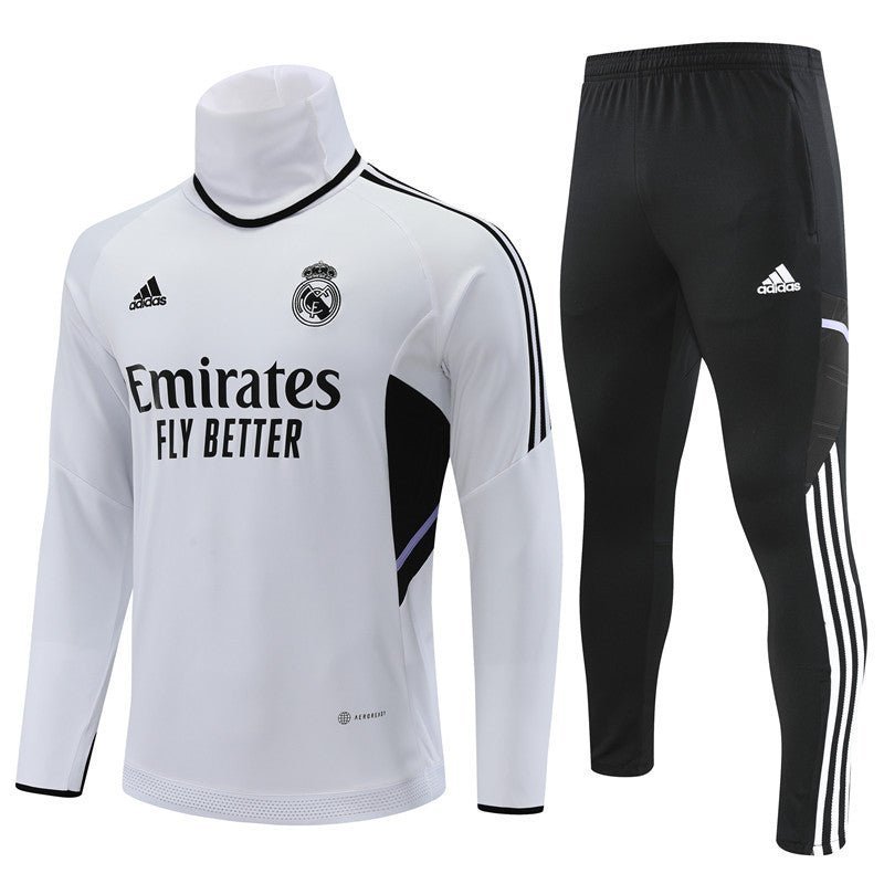 Strikers Club™ Real Madrid Apex Stride Premium Football Tracksuit