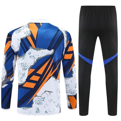 Strikers Club™ Real Madrid Azul Reactor Premium Football Tracksuit