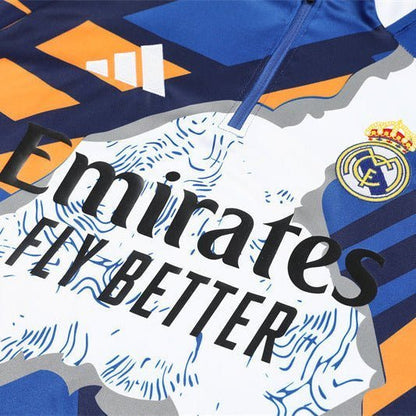 Strikers Club™ Real Madrid Azul Reactor Premium Football Tracksuit