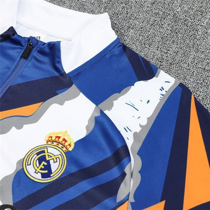 Strikers Club™ Real Madrid Azul Reactor Premium Football Tracksuit