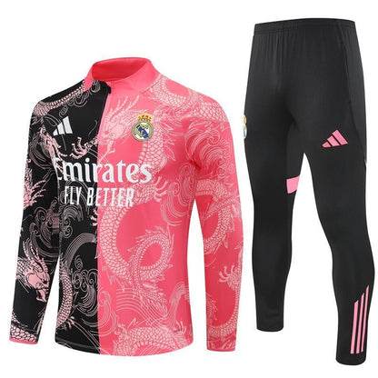 Strikers Club™ Real Madrid Blush Horizon Premium Football Tracksuit
