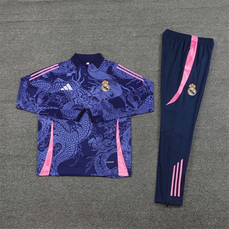 Strikers Club™ Real Madrid Celestial Midnight Premium Football Tracksuit