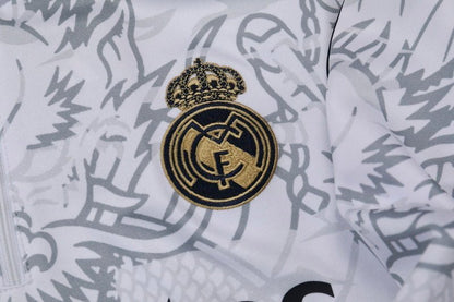 Strikers Club™ Real Madrid Dragón Blanco Premium Football Tracksuit
