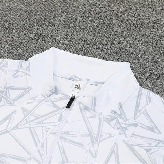 Strikers Club™ Real Madrid White White Armor Premium Football Tracksuit