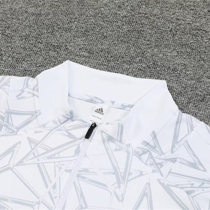 Strikers Club™ Real Madrid White White Armor Premium Football Tracksuit