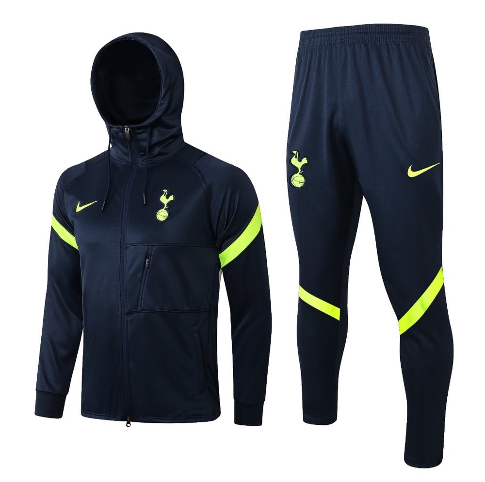 Strikers Club™ Tottenham Blue Dark Blue Premium Football Tracksuit