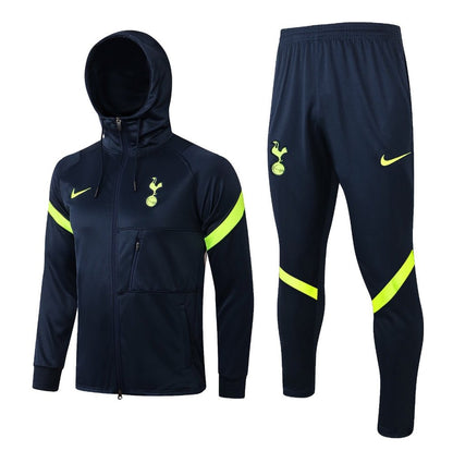 Strikers Club™ Tottenham Blue Dark Blue Premium Football Tracksuit